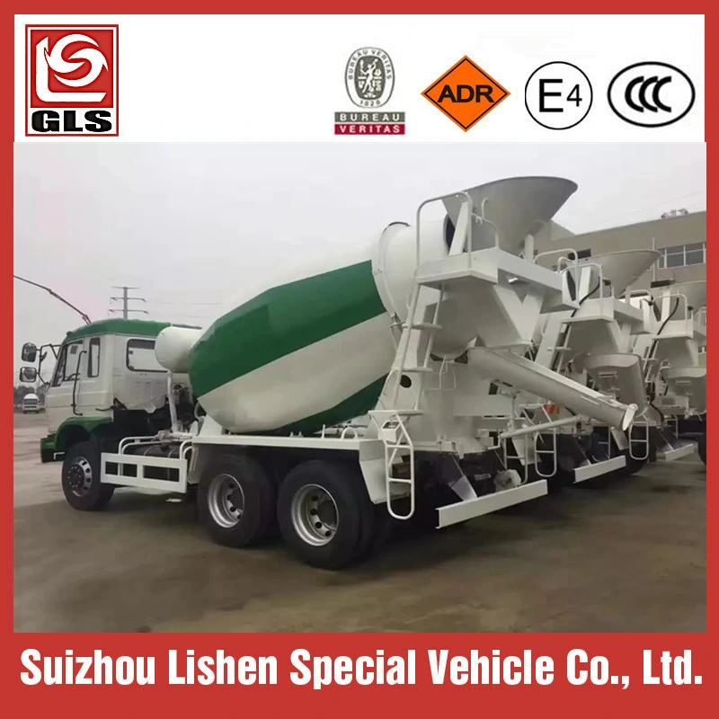 Dongfeng 6X4 Truck Mounted Automatic Concrete Mixer Vehicle