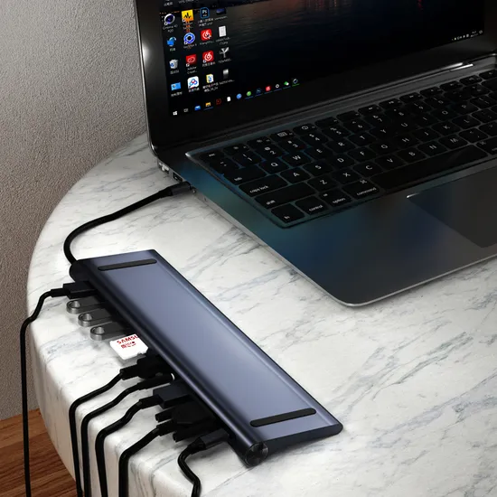 2023 Hot Sale USB High Speed Hub Type C to USB 4 Port Multi Splitter Adapter 4 in 1 USB 3.0 Hub OTG Type-C Hub for MacBook PRO PC Computer Accessories